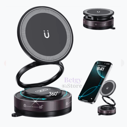 🔥 SOPORTE MAGNÉTICO 360°  Firme, práctico y siempre en el ángulo perfecto